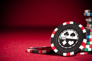 Three Card Poker table layout on mini1221 live dealer studio